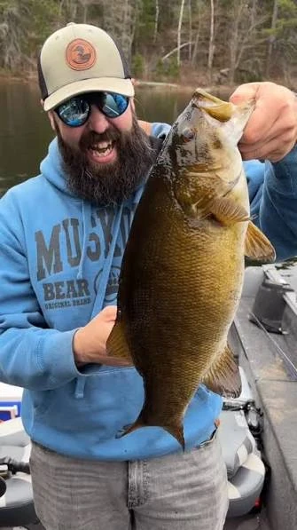 Andrew fishing