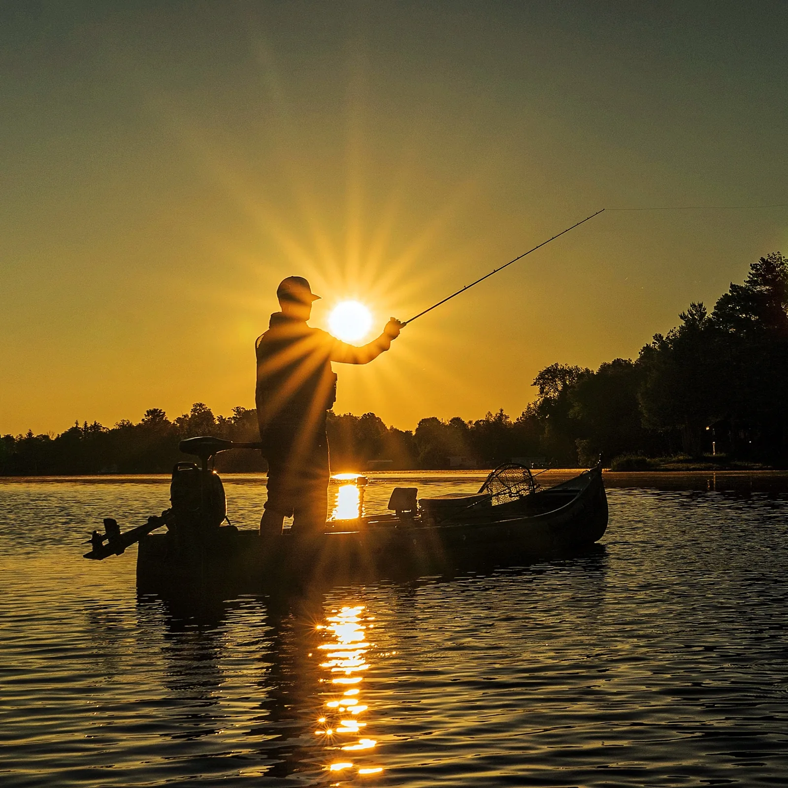 Ontario anglers fishing on the water from the Average Ontario Anglers collection.